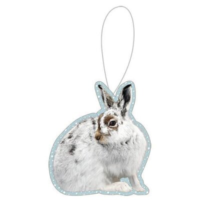 Winterschmuck - Schneehase