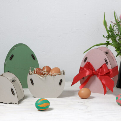 Geschenkbox Osterei 3er-Set