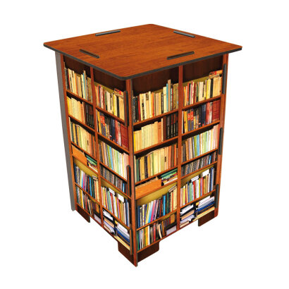 Photohocker Bücherregal