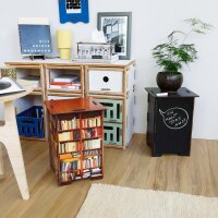 Photohocker Bücherregal