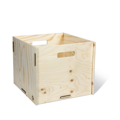 Regalkiste für Kleiderschrank Spruce