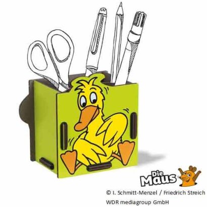 Die Maus - Stiftebox Ente