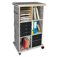 WERKBOX Mobil 2x3 - Dreischicht (ohne Module)