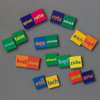 Magnettafel | Schimpfw&ouml;rter