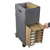 Rollcontainer für Akten | Hang-up