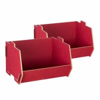 Stapelbare Lagerboxen klein | 2er-Set
