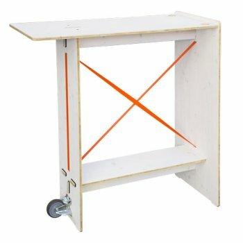 Stehschreibtisch HOCH X zum Rollen | 2 Gr&ouml;&szlig;en