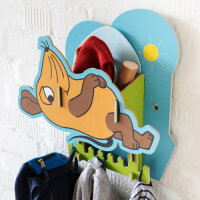 Die Maus - Kindergarderobe Maus Blau