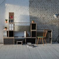 WERKBOX [PRAK]TISCH Fichte Weiß