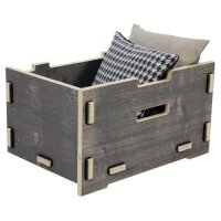 Bankbox - Fichte Grau