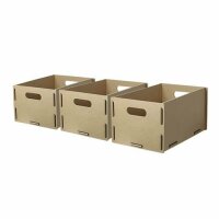 3er-Set - Spielzeugkiste - Mittel